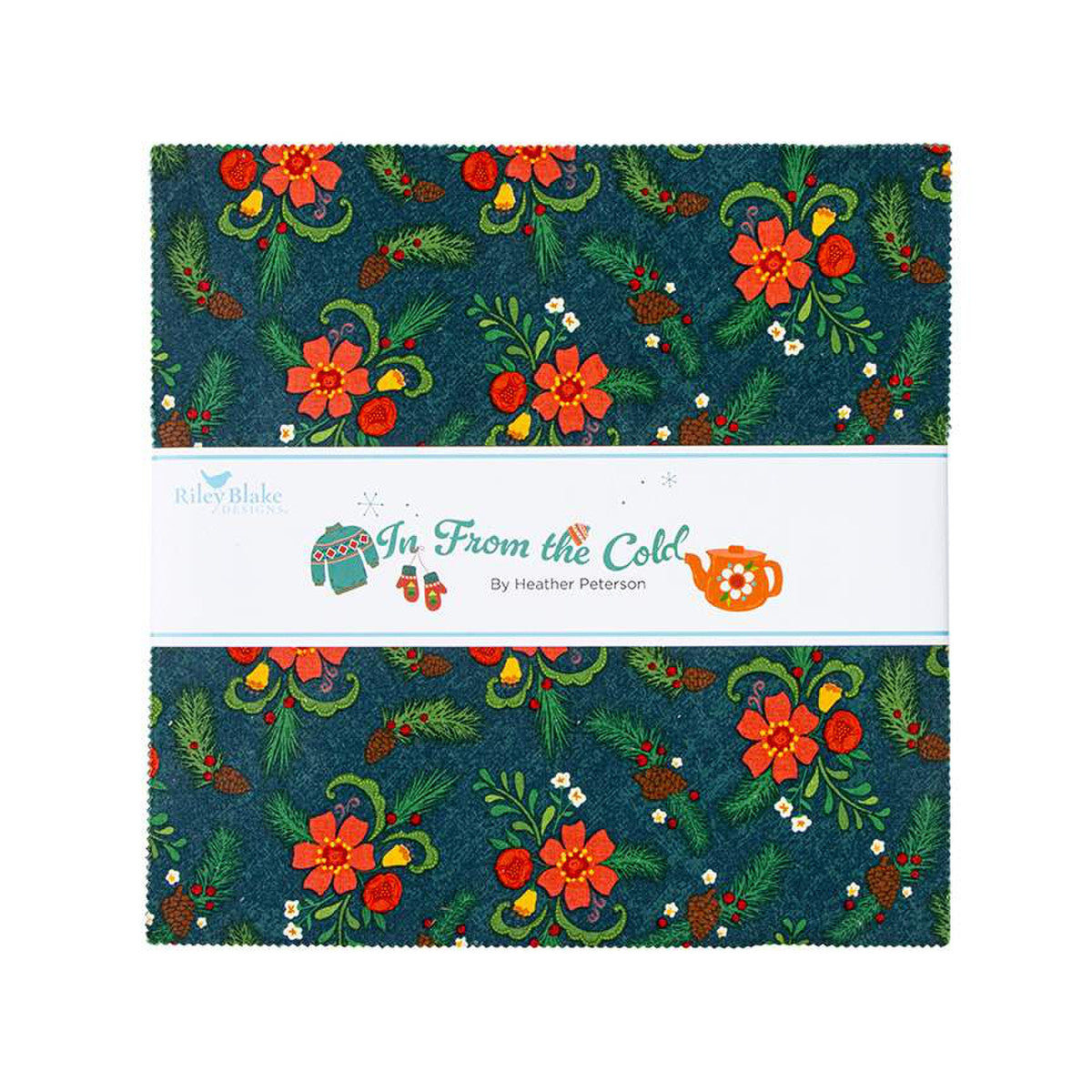 In From the Cold 10" Stacker by Heather Peterson (42) pieces | Riley Blake Designs #10-14860-42
