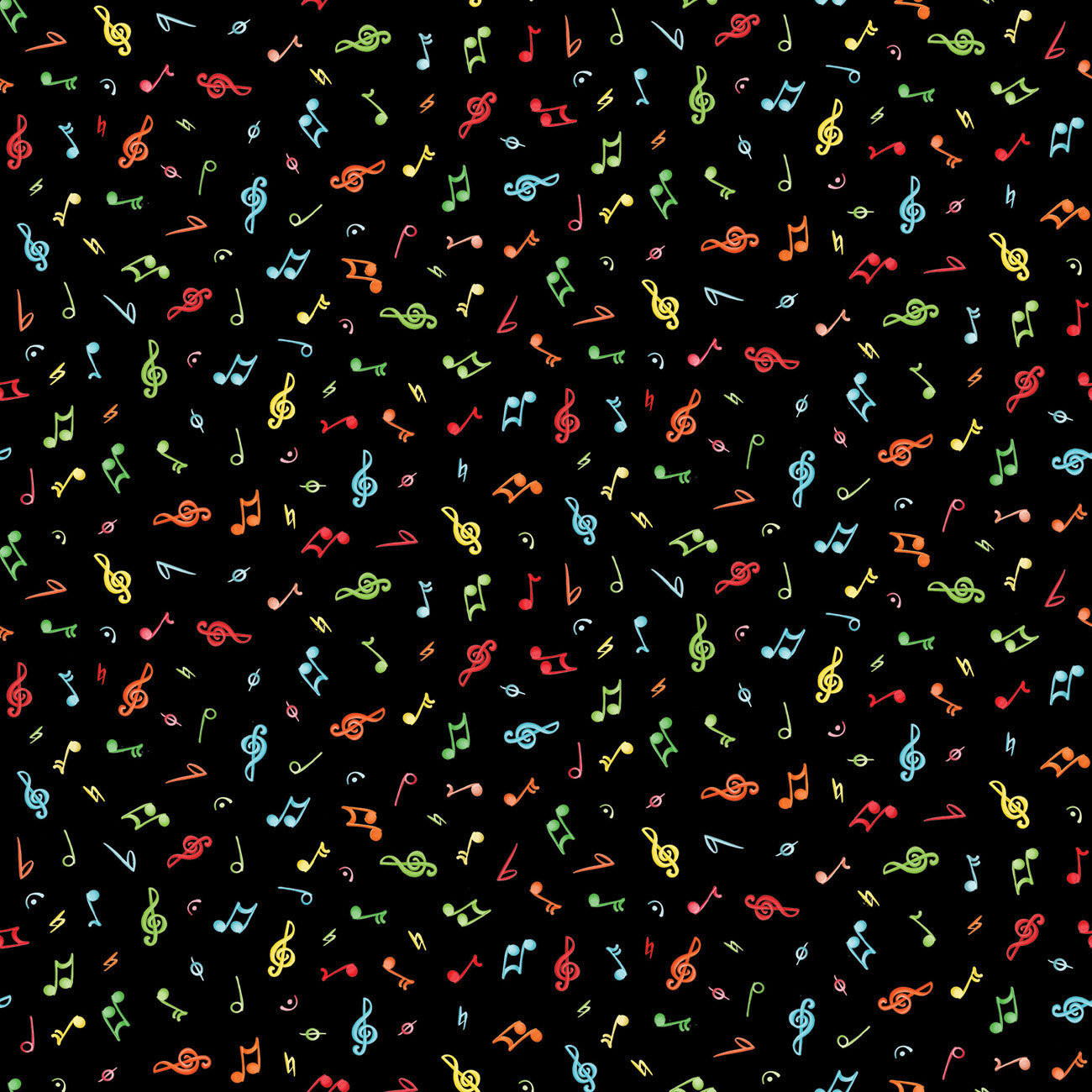 Mini Notes Black by Andi Metz | Benartex - Contempo - Kanvas