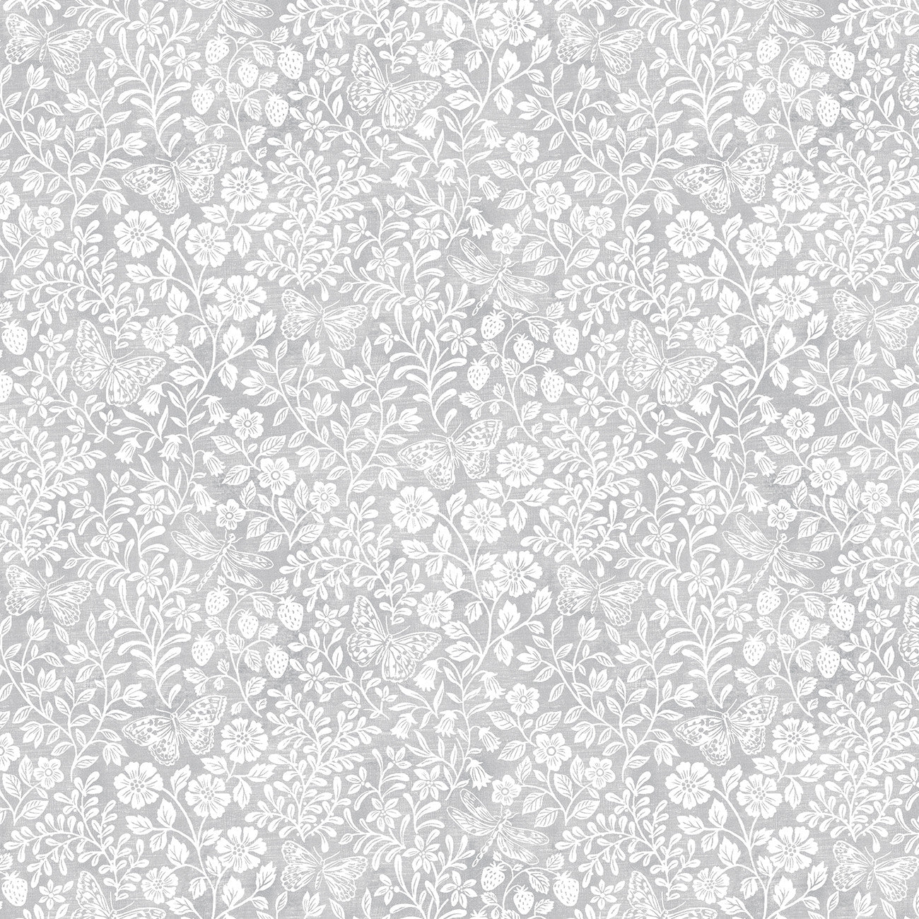 Blessed Nest Butterfly Sanctuary Tonal Cloud Yardage by Shannon Roberts | Benartex