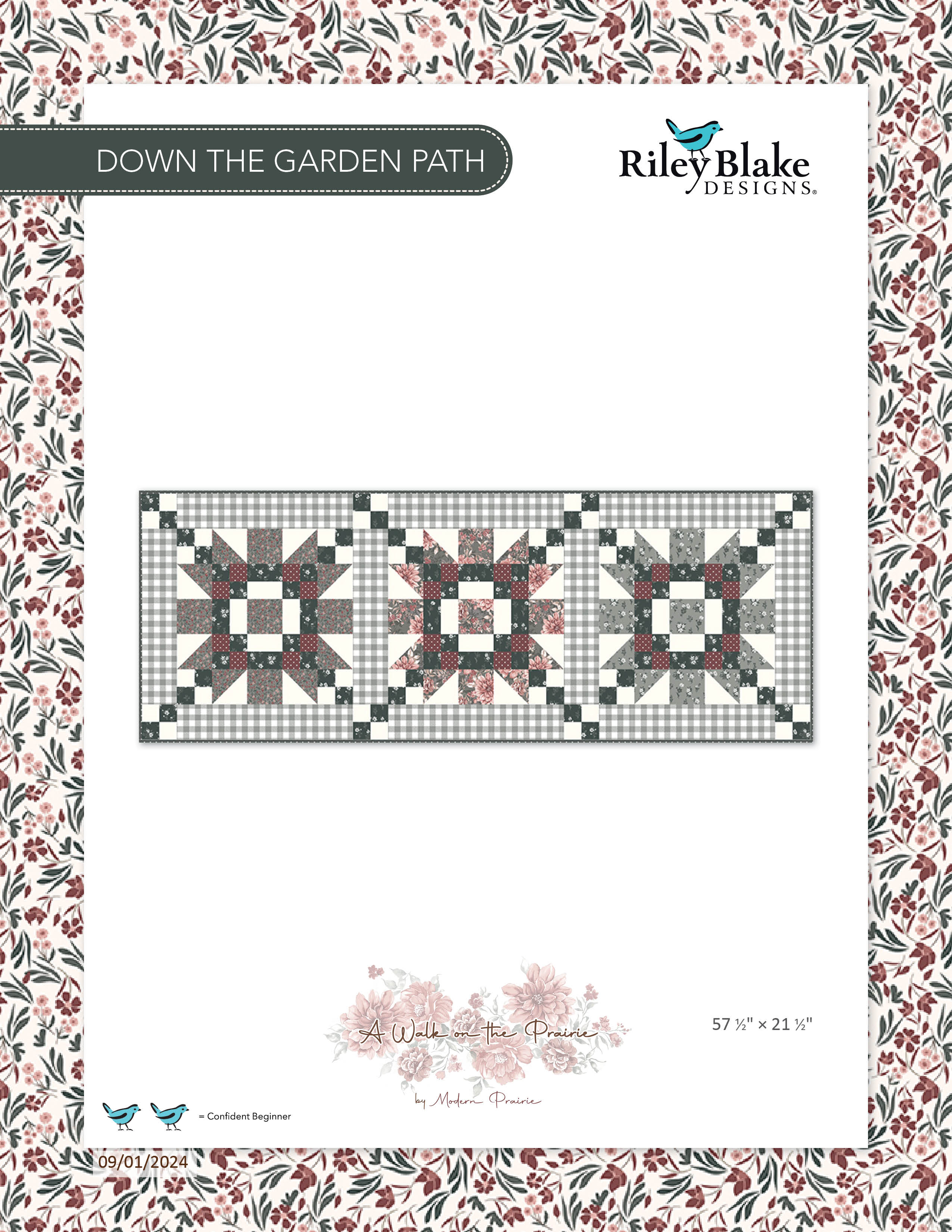 Down the Garden Path Runner