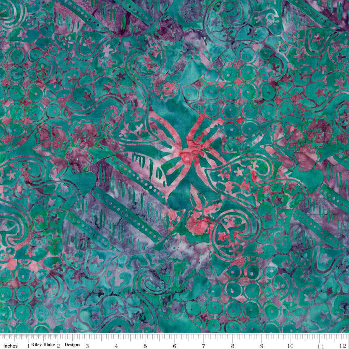 Frozen Grapes Raspberry Jade Yardage | Riley Blake Designs