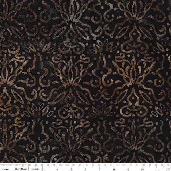 Expressions Batiks Tjaps Umber Fat Quarter | Riley Blake Designs