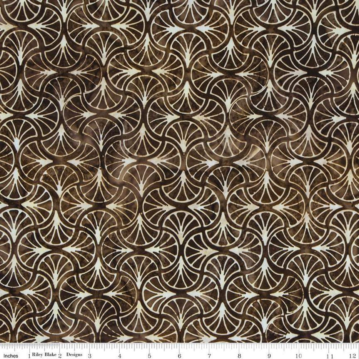 Expressions Batiks Tjaps Sepia Fat Quarter | Riley Blake Designs