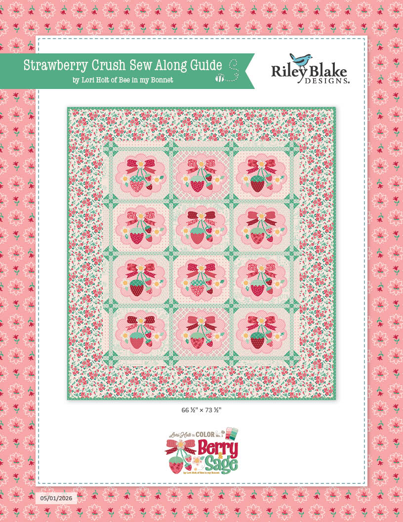 Strawberry Crush Sew Along Quilt