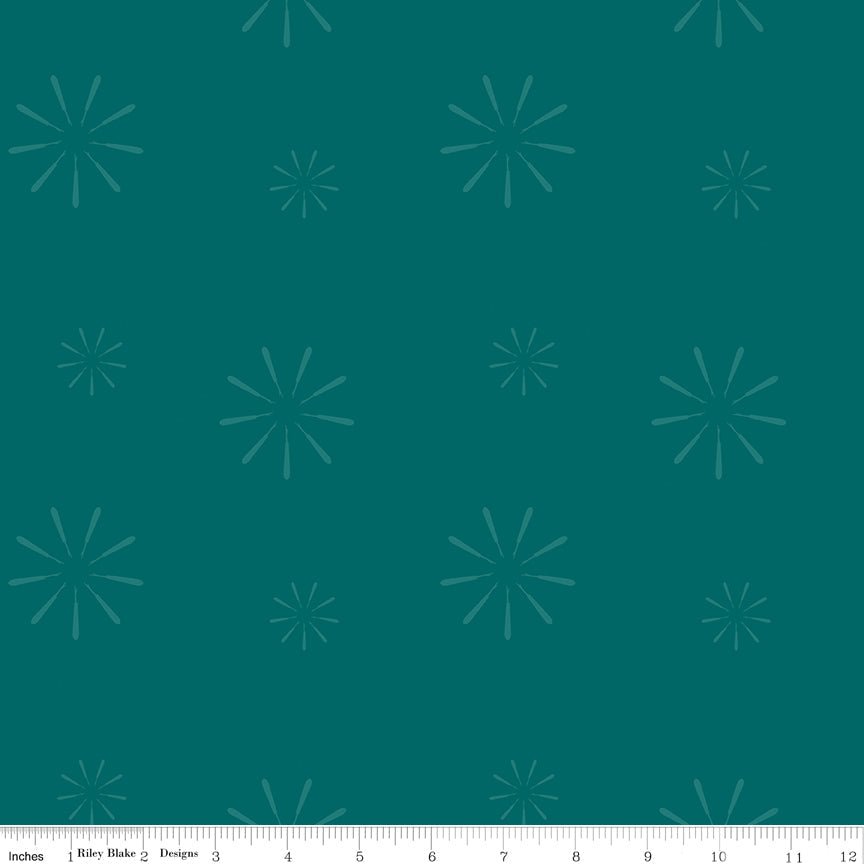 Make Seam Ripper Jade Yardage by Kristy Lea | Riley Blake Designs