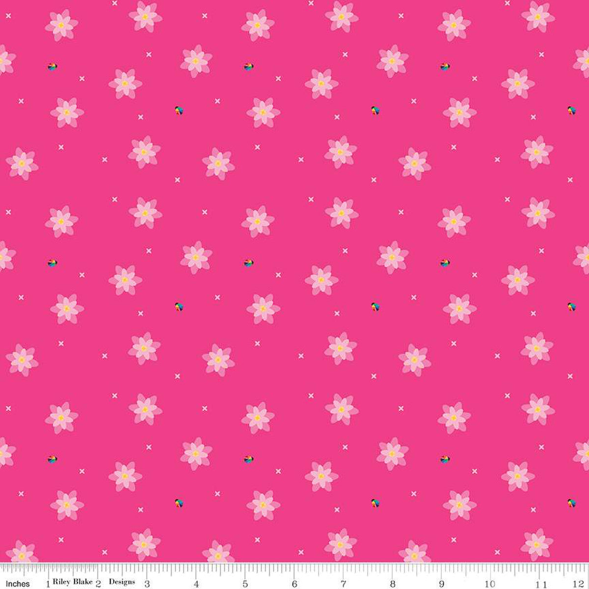 Wake at the Lake Fish Toss Tan Yardage by Tara Reed | Riley Blake Designs #C14891-TAN