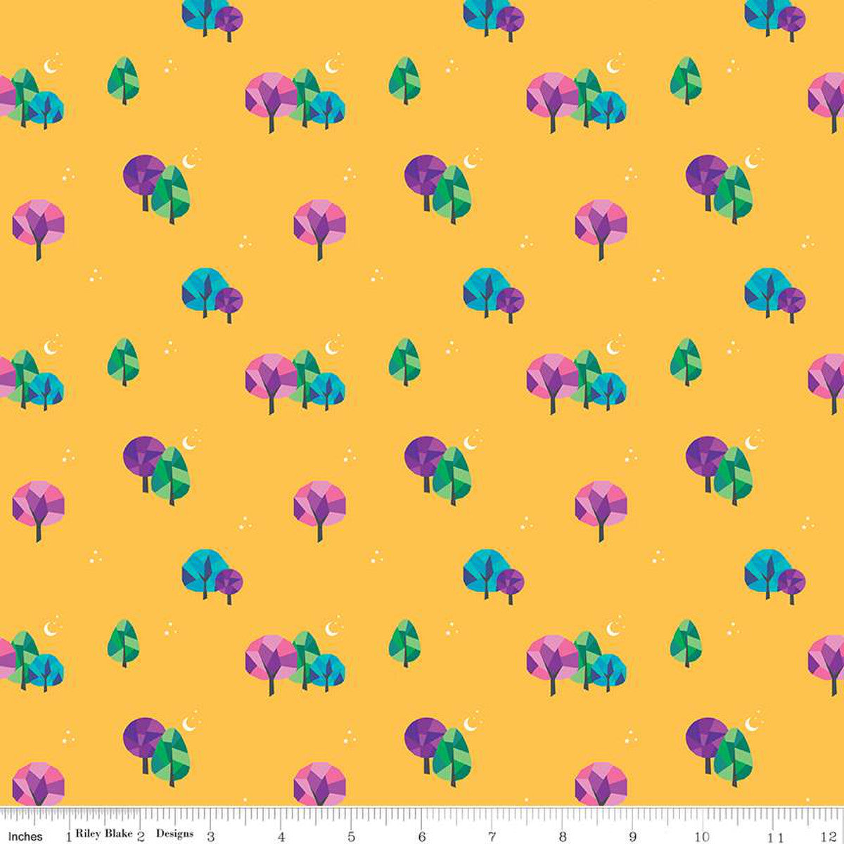 Wake at the Lake Main Navy Yardage by Tara Reed | Riley Blake Designs #C14890-NAVY