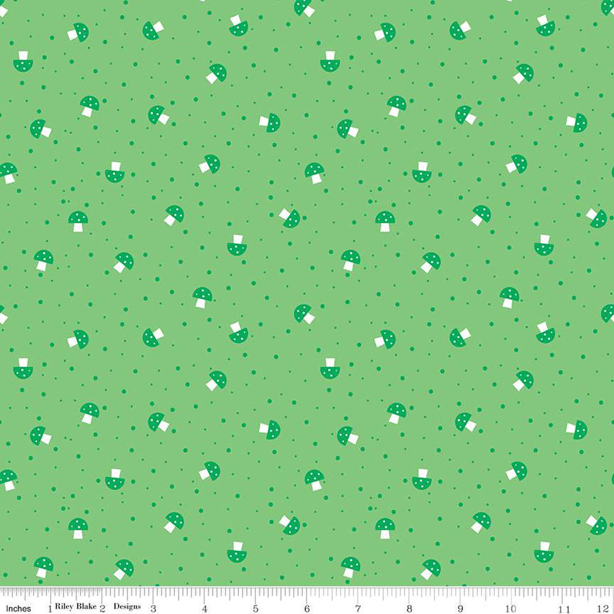 Bloom Mushies Sweet Pea Yardage by Kristy Lea of Quiet Play | Riley Blake Designs #C14986-SWEATPEA