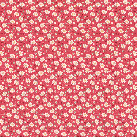 Farmer's Daughter Bows Tea Rose Yardage by Lori Holt | Riley Blake Designs