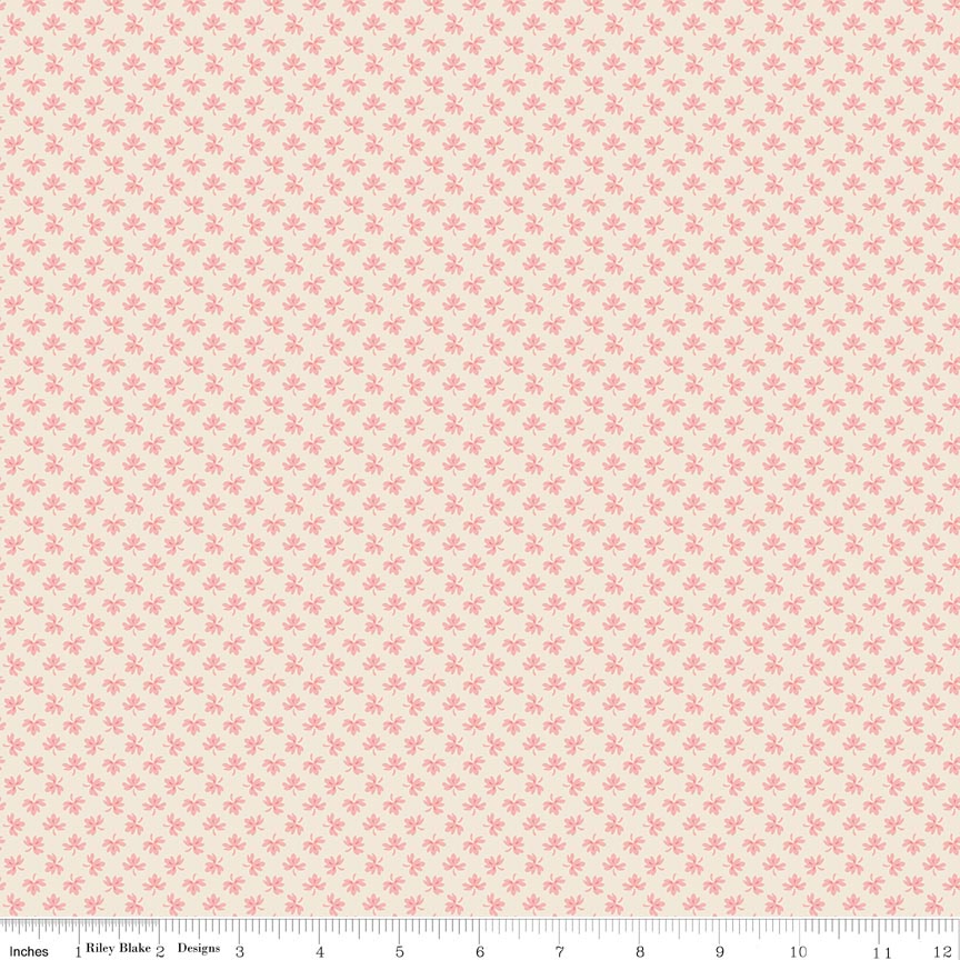 Baked with Love Gathering Pretty in Pink Prettyinpink Yardage by Lori Holt | Riley Blake Designs