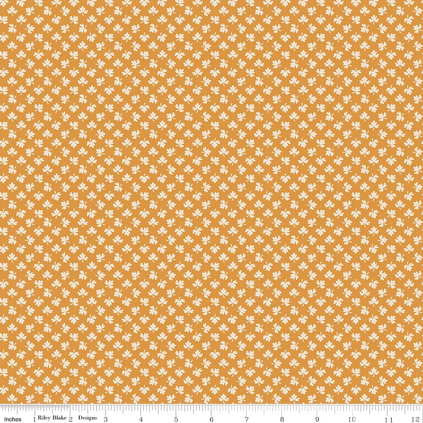 Baked with Love Gathering Spice Yardage by Lori Holt | Riley Blake Designs