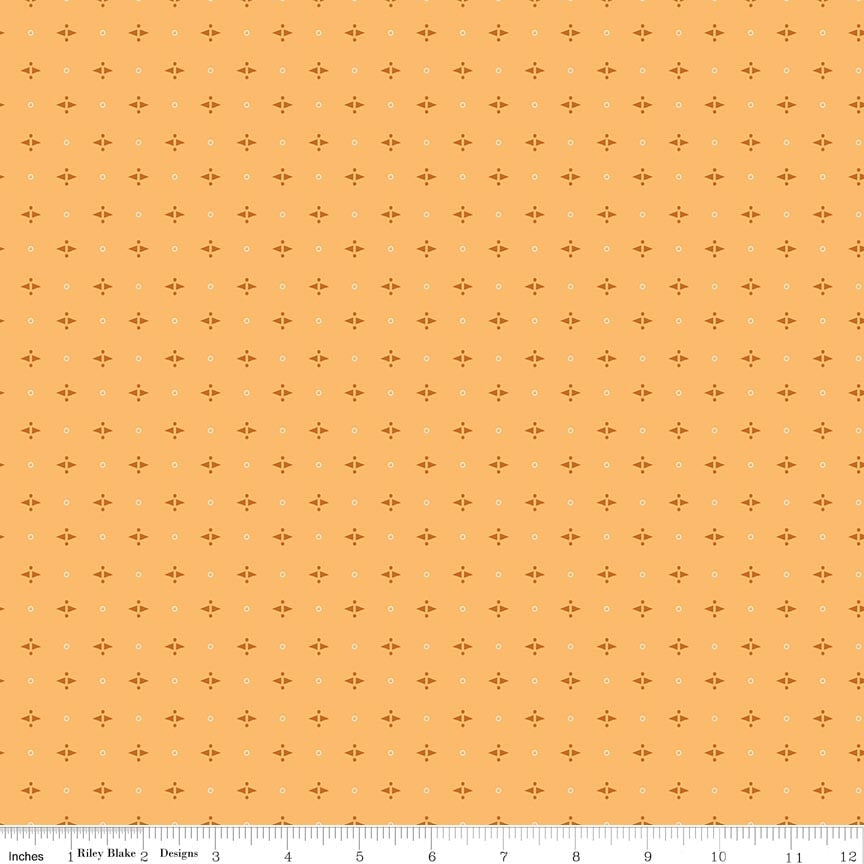 Baked with Love Pie Marigold Yardage by Lori Holt | Riley Blake Designs