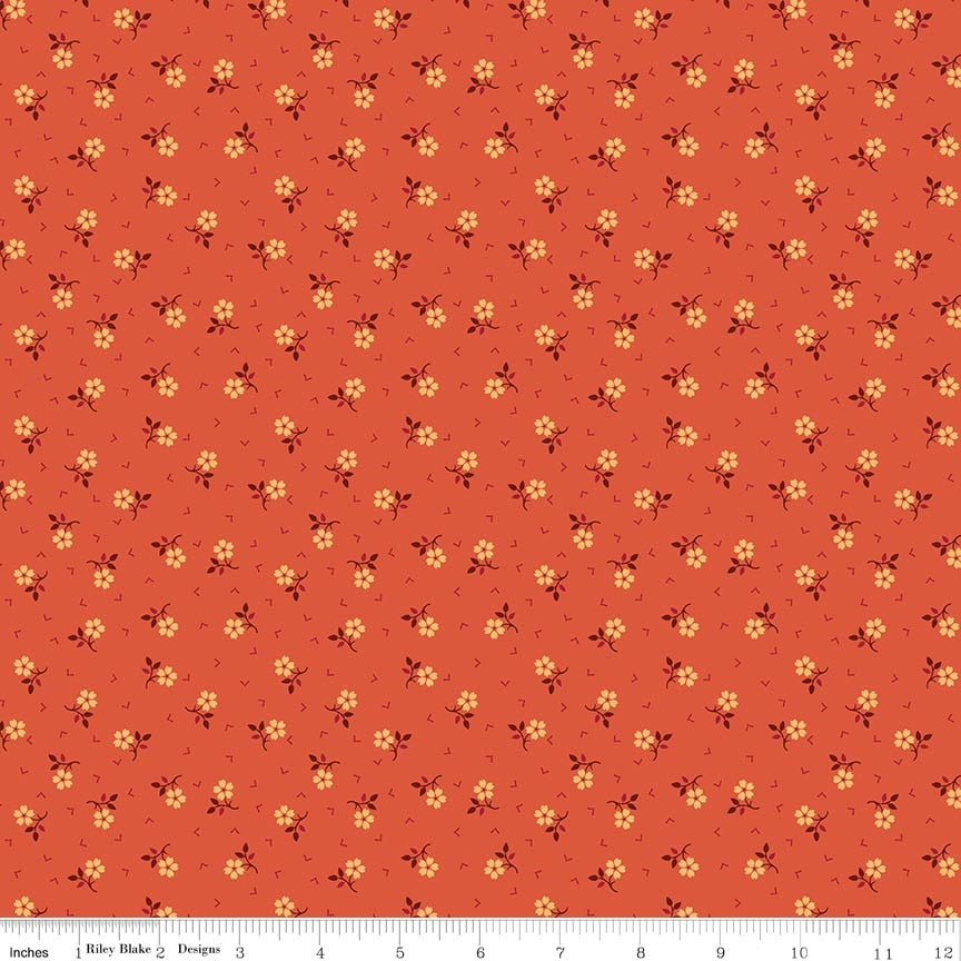 Baked with Love Thankful Autumn Yardage by Lori Holt | Riley Blake Designs