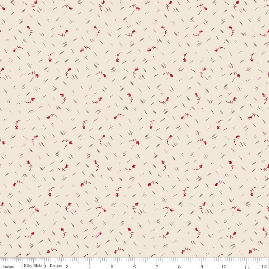Baked with Love Tradition Schoolhouse Yardage by Lori Holt | Riley Blake Designs