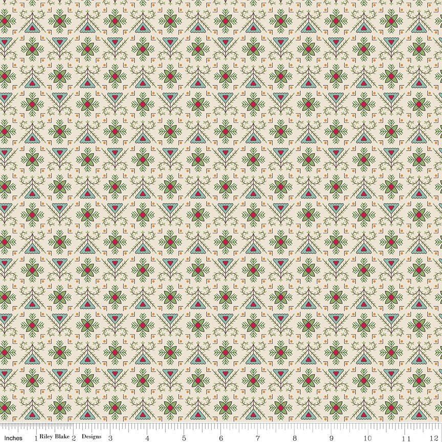 Home Town Holiday 2 Stitchery Heirloom Sea Glass