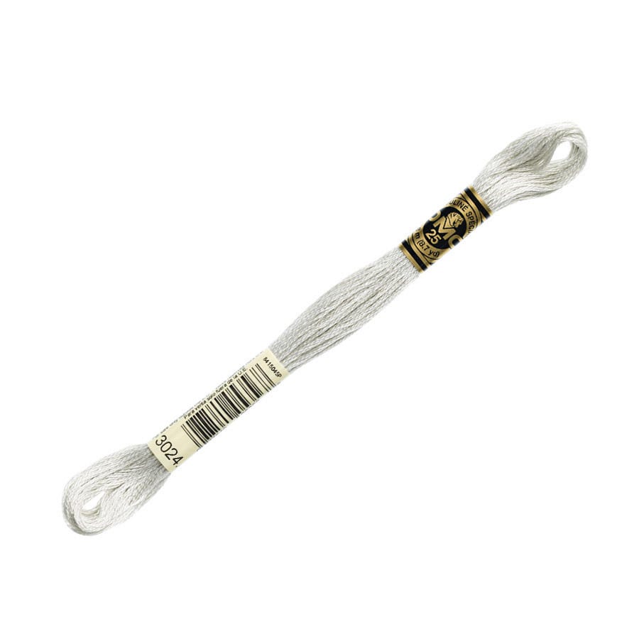 DMC 3024 Very Light Brown Gray 6 Strand Embroidery Floss | DMC