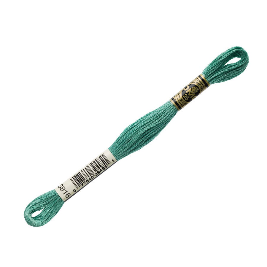 DMC 3816 Celadon Green 6 Strand Embroidery Floss | DMC