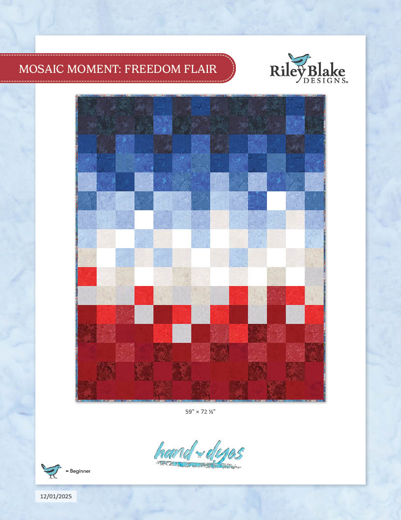 Mosaic Moment Freedom Flair Quilt