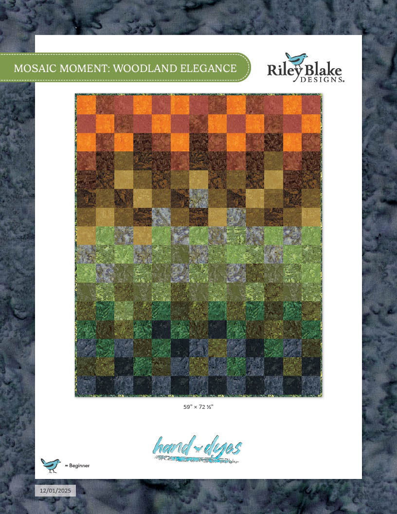 Mosaic Moment Woodland Elegance Quilt
