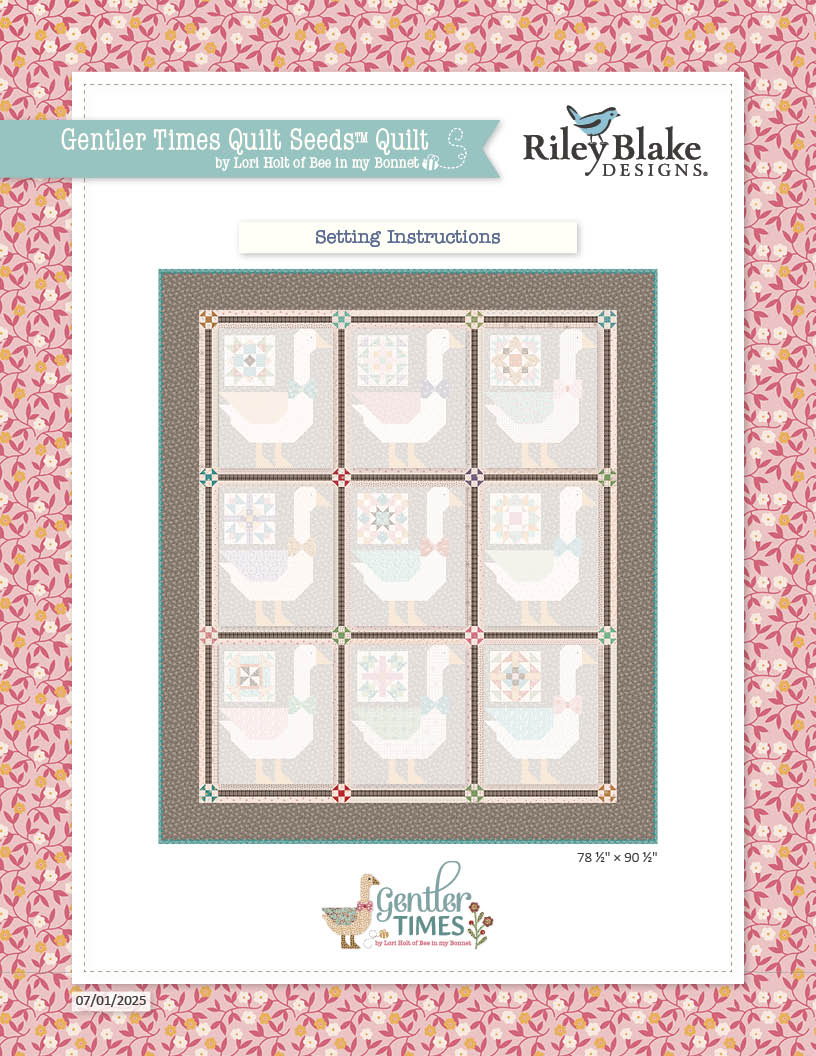Gentler Times Quilt Seeds™ Setting