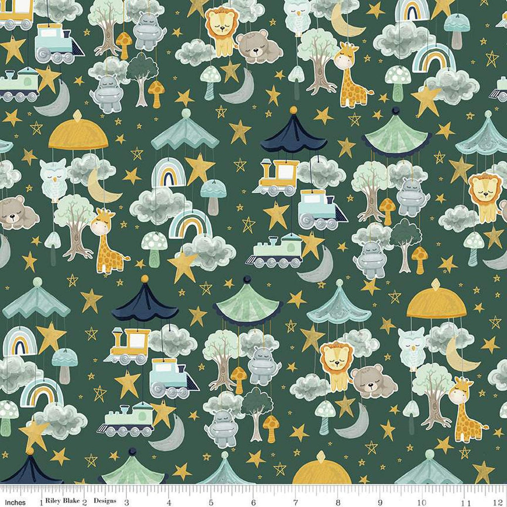 It's a Boy Mobiles Hunter Yardage by Echo Park Paper Co | Riley Blake Designs
