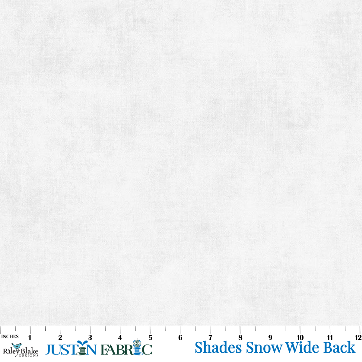 Shades 107/108" Wide Back Snow Yardage | Riley Blake Designs #WB200-SNOW