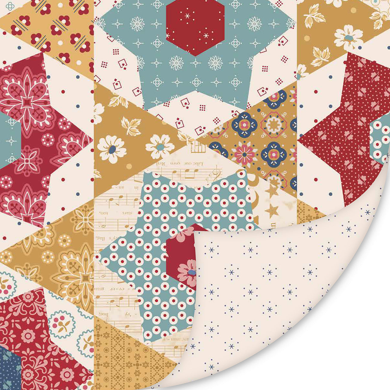 Double Lush Velvet Americana Stars
