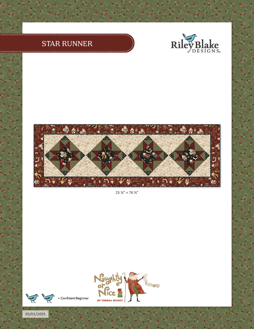 Naughty or Nice Star Runner