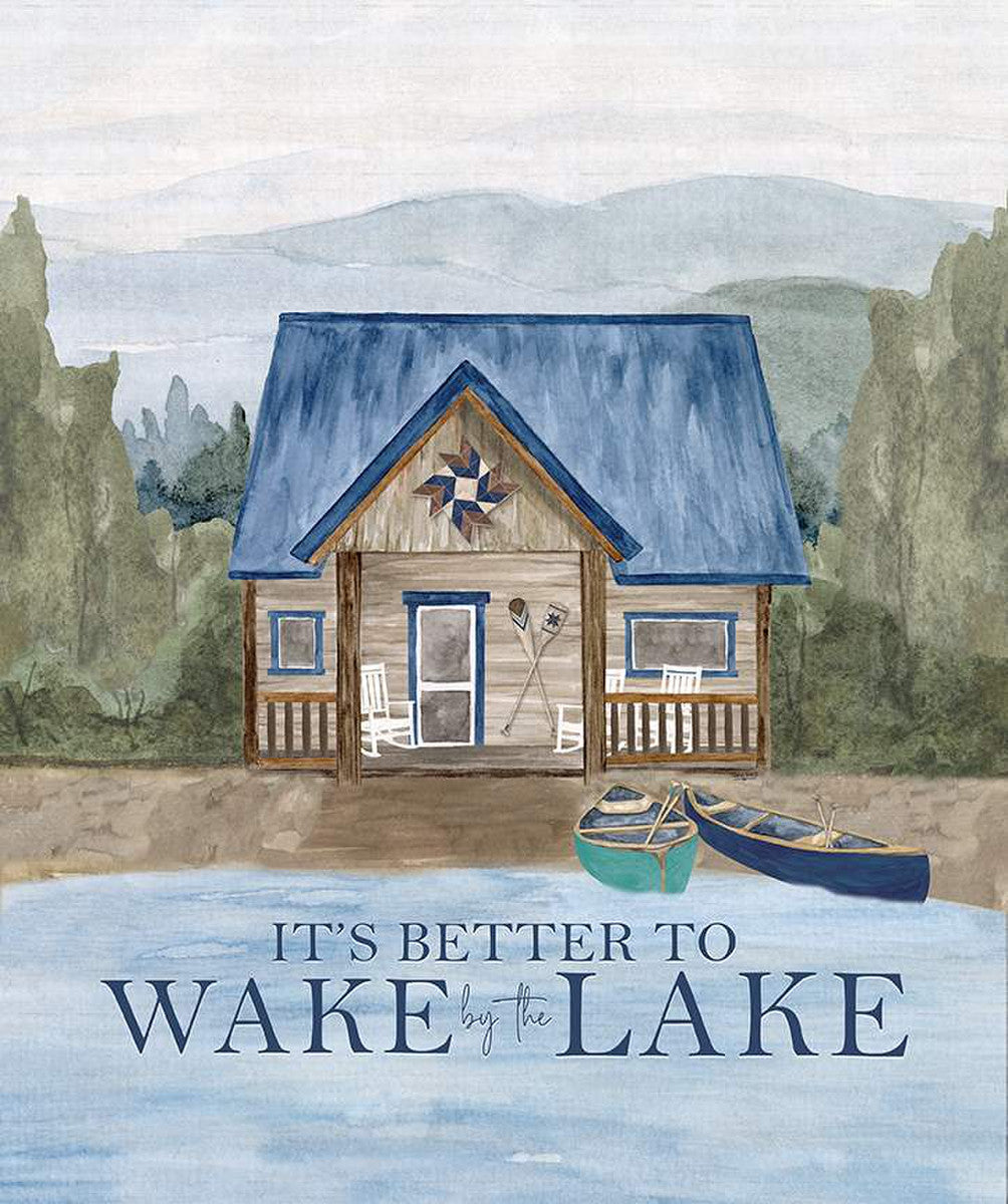 Wake at the Lake Panel by Tara Reed | Riley Blake Designs #PD14895-PANEL