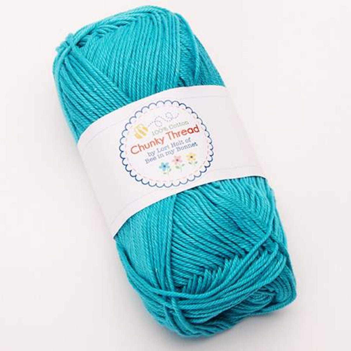 Peacock Blue Chunky Thread by Lori Holt – Dive into Vibrant Textures | Riley Blake Designs