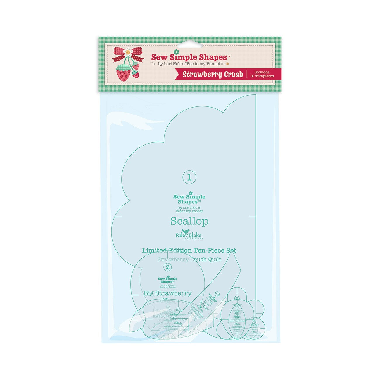 Berry & Sage Sew Simple Shapes™ Applique Templates by Lori Holt | Riley Blake Designs