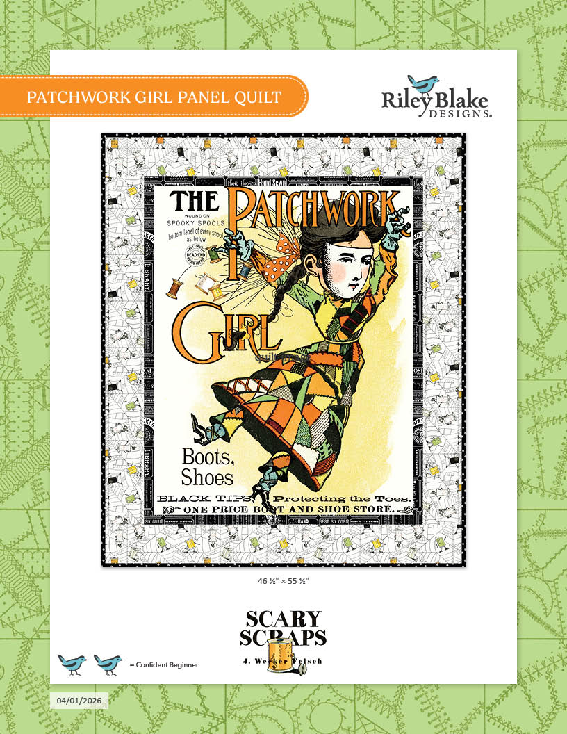 Patchwork Girl Panel Quilt