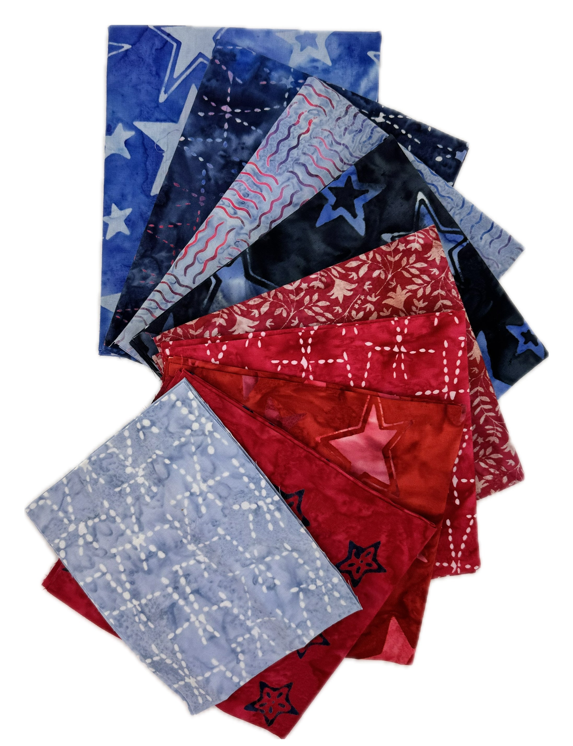Company B Quilt Kit Fabrics by Quilt Boss Design featuring Stars & Stitches | Riley Blake Designs