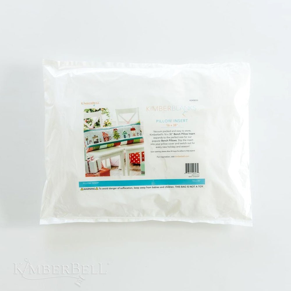 16" x 38" Pillow Form Insert-Kimberbell #KDKB255 -KDKB255 - Justin Fabric!
