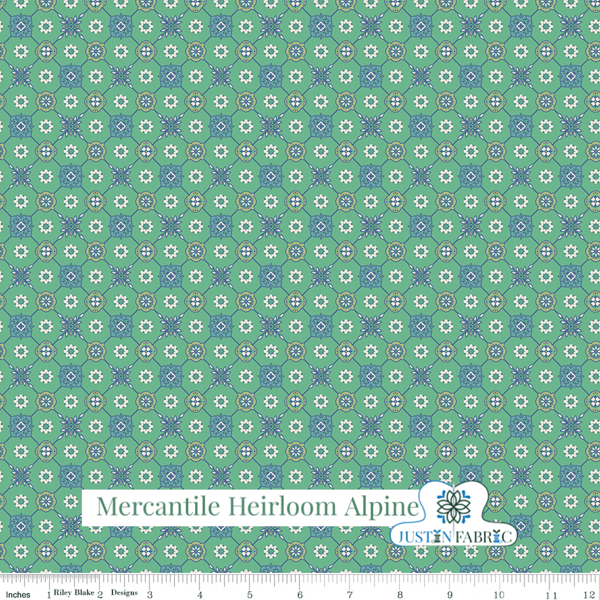 Mercantile Heirloom Alpine Yardage| SKU: C14389-ALPINE Pre-order (December 2023) -C14389-ALPINE - Justin Fabric!