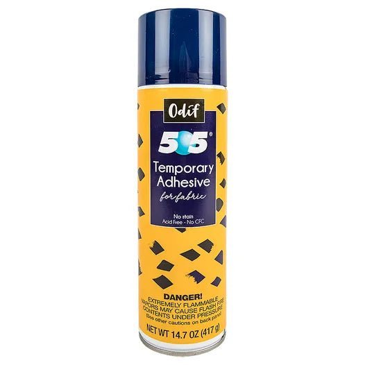 505 Spray & Fix Temporary Reposition-able Fabric Adhesive 14.7oz -ORMD-13A - Justin Fabric!