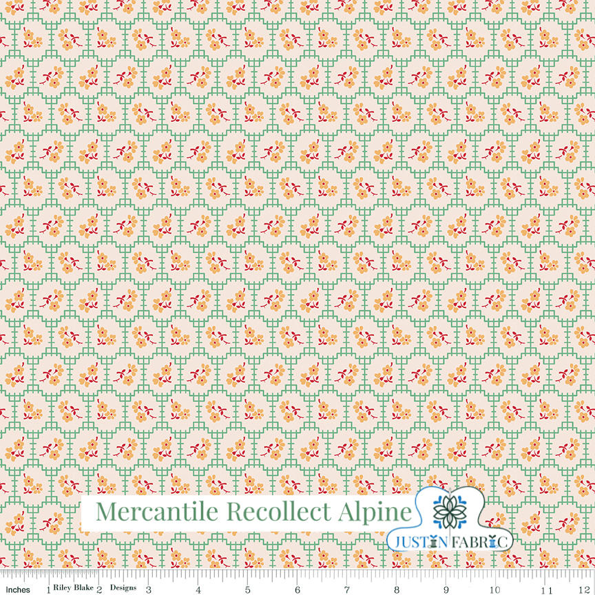 Mercantile Recollect Alpine Yardage| SKU: C14393-ALPINE Pre-order (December 2023) -C14393-ALPINE - Justin Fabric!