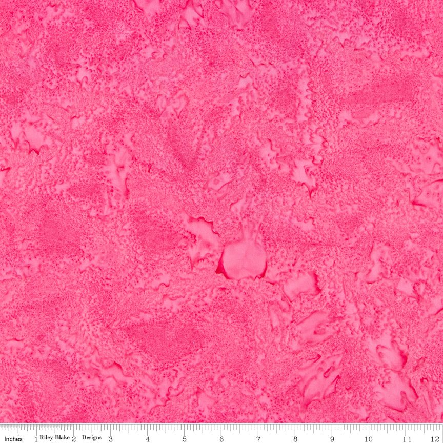 Expressions Batiks Hand-Dyes Begonia Yardage | SKU: BTAP259 -BTAP259 - Justin Fabric!