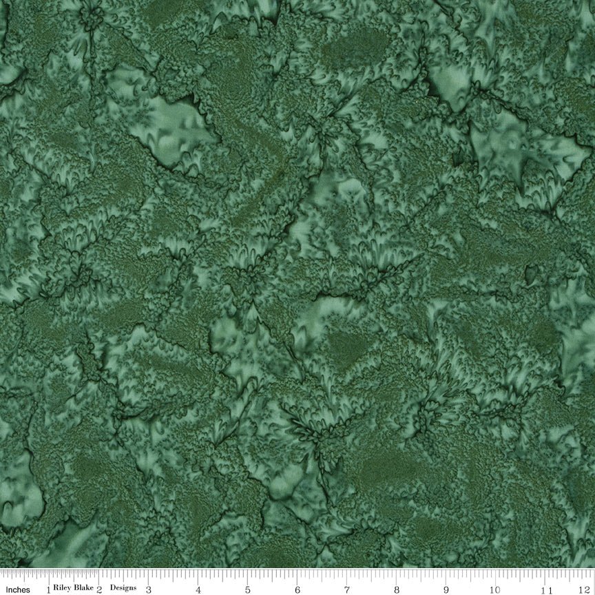 Expressions Batiks Hand-Dyes Evergreen Yardage | SKU: BTAP271 -BTAP271 - Justin Fabric!