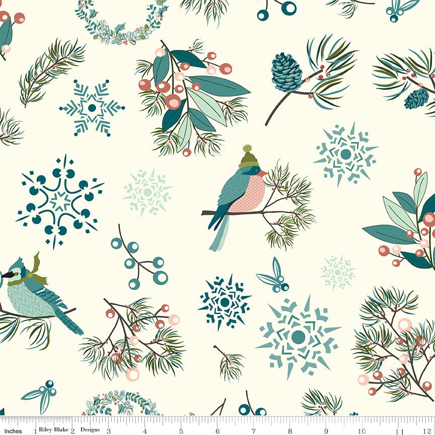 Arrival of Winter Main Cream Yardage | SKU: C13520-CREAM -C13520-CREAM - Justin Fabric!