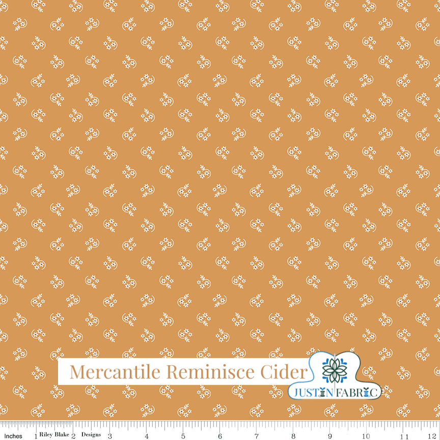 Mercantile Reminisce Cider Yardage| SKU: C14395-CIDER Pre-order (December 2023) -C14395-CIDER - Justin Fabric!