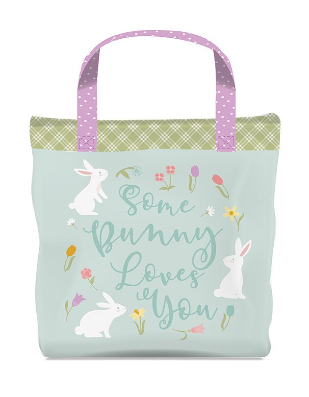 Bunny Trail Some Bunny Loves You 36" x 54" Home Décor Panel | SKU: HD14258-PANEL - Justin Fabric!