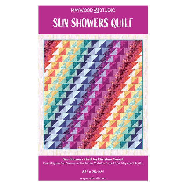 Sun Showers Quilt Kit by Christina Cameli -KIT-MASSUNS - Justin Fabric!