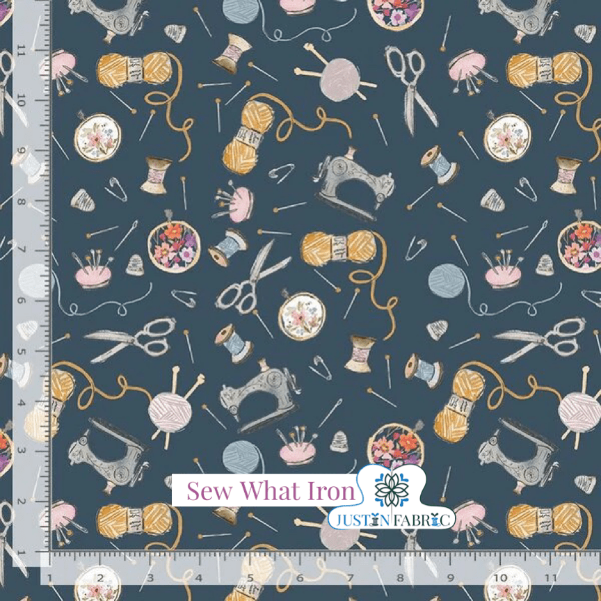 Sew it Goes Sew What Iron Yardage| SKU: DCJ2636-IRON -DCJ2636-IRON - Justin Fabric!