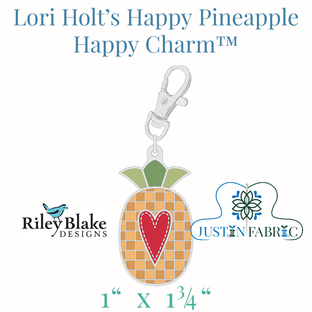 Lori Holt's Happy Pineapple Happy Charm™ - Home Town Collection -ST-31083 - Justin Fabric!