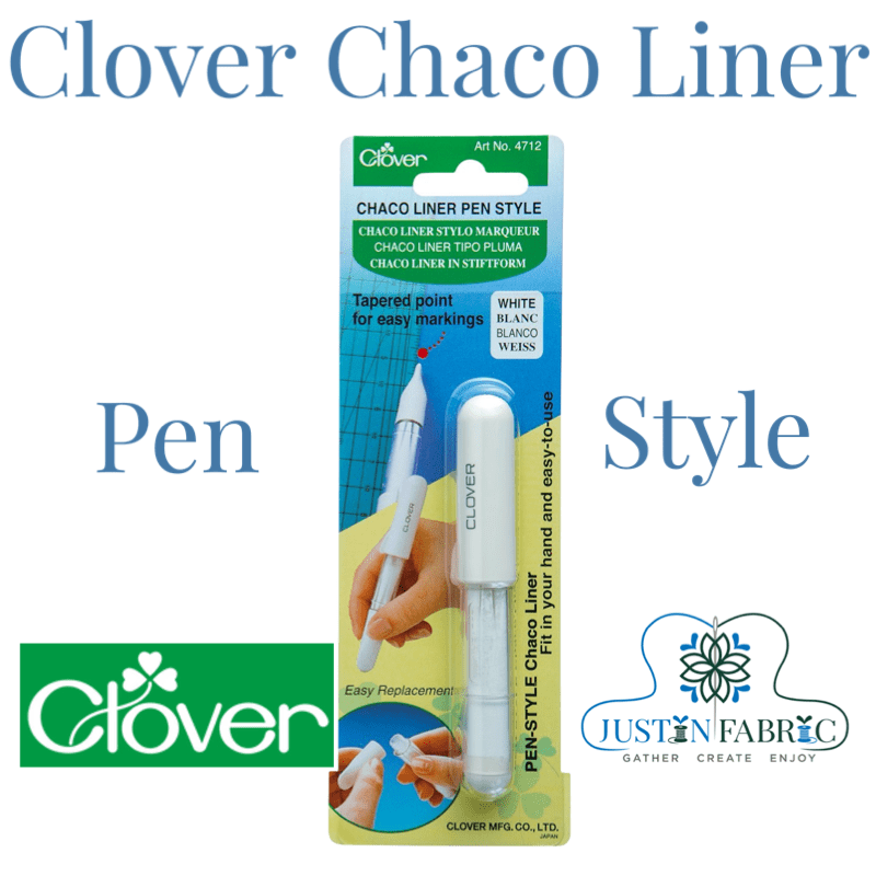 Chaco Liner Pen Style by Clover -Art No 4172 - Justin Fabric!