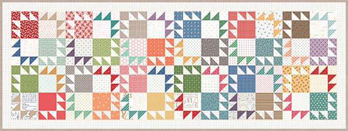 Prairie Home Book by Lori Holt of Bee in My Bonnet | It’s Sew Emma - Prairie Pastures Runner