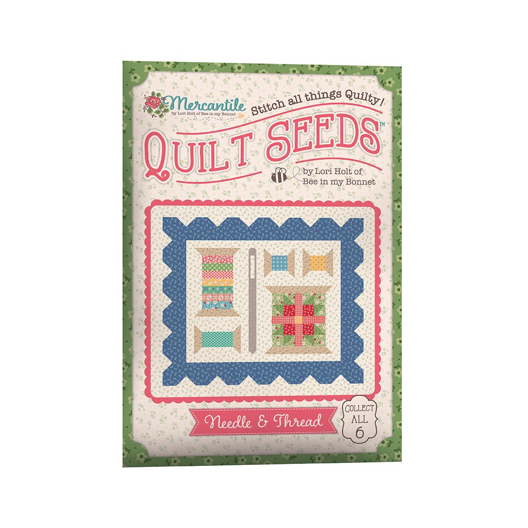 Lori Holt Mercantile Quilt Seeds™ Pattern Needle & Thread | Riley Blake Designs -ST-34024 - Justin Fabric!