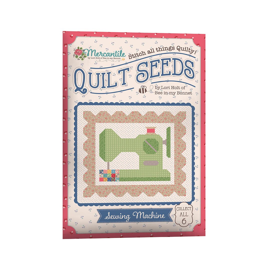 Lori Holt Mercantile Quilt Seeds™ Pattern Sewing Machine | Riley Blake Designs -ST-34025 - Justin Fabric!