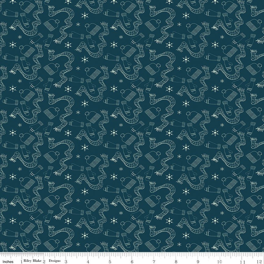 Arrival of Winter Gear Navy Yardage | SKU: C13523-NAVY -C13523-NAVY - Justin Fabric!